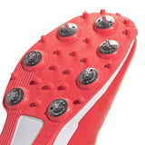 ADIDAS 22YDS LUCID RED SPIKE CRICKET SHOES - SENIOR