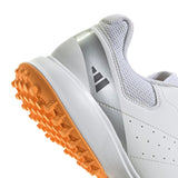 ADIDAS HOWZAT WHITE/ORANGE RUBBER CRICKET SHOES - SENIOR