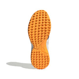ADIDAS HOWZAT WHITE/ORANGE RUBBER CRICKET SHOES - SENIOR