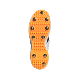 ADIDAS ADIPOWER INCURZA ORANGE/WHITE SPIKE CRICKET SHOES - SENIOR