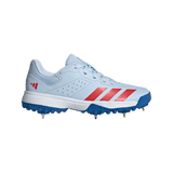 ADIDAS HOWZAT CRYSTAL SKY SPIKE CRICKET SHOES - JUNIOR