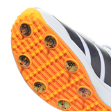 ADIDAS ADIPOWER INCURZA ORANGE/WHITE SPIKE CRICKET SHOES - SENIOR