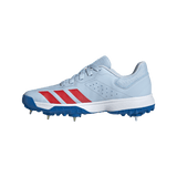 ADIDAS HOWZAT CRYSTAL SKY SPIKE CRICKET SHOES - JUNIOR