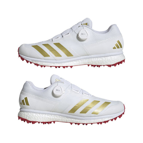 ADIDAS 22YDS BOOST GOLD MET RUBBER CRICKET SHOES