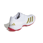 ADIDAS 22YDS GOLD MET SPIKE CRICKET SHOES - SENIOR