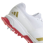 ADIDAS 22YDS GOLD MET SPIKE CRICKET SHOES - SENIOR