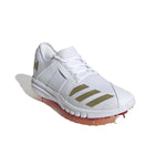 ADIDAS HOWZAT 20 GOLD MET SPIKE CRICKET SHOES - JUNIOR