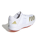 ADIDAS HOWZAT 20 GOLD MET SPIKE CRICKET SHOES - JUNIOR