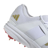 ADIDAS HOWZAT 20 GOLD MET SPIKE CRICKET SHOES - JUNIOR