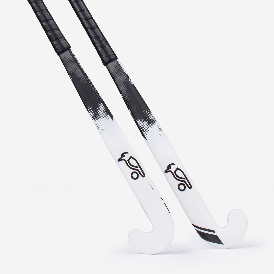 Kookaburra Bastone Da Hockey Meteor: Legno Rinforzato In Fibra Di Vetro, Unisex, Bianco/Arancio/Nero - 3