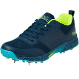 GM AION NAVY SPIKE CRICKET SHOES - SENIOR