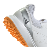 ADIDAS HOWZAT WHITE/ORANGE RUBBER CRICKET SHOES - SENIOR