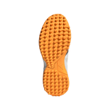 ADIDAS HOWZAT WHITE/ORANGE RUBBER CRICKET SHOES - SENIOR