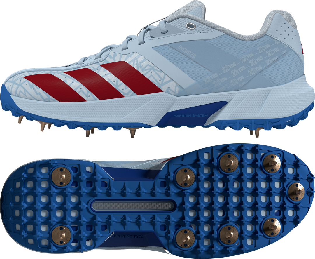 adidas gazelle silver green womens Adidas 22 Yards Gold Cricket Spikes main image 0