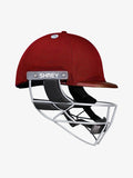 SHREY ELITE PRO (FIXED VISOR) STAINLESS STEEL HELMET - SENIOR