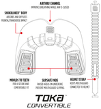 MAKURA TOKA PRO MOUTHGUARD - JUNIOR